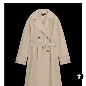 Classic Beige Trench Coat from Zara